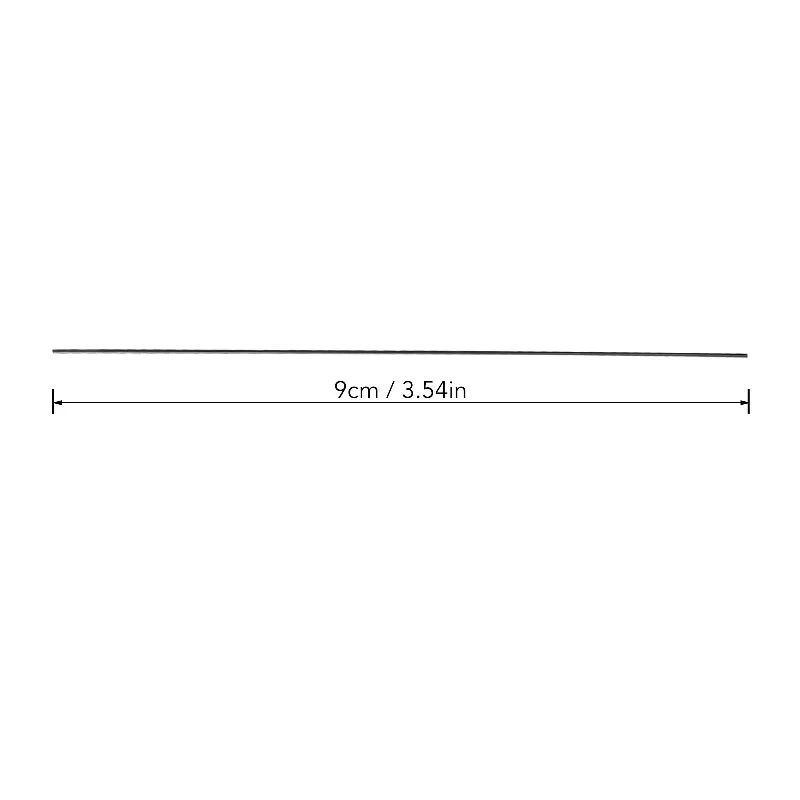 10pcs Hearing Amplifier Short Needles Small Size 9cm Length Hard Hearing Amplifier Care Needle Remove Dirts for Earphone Holes