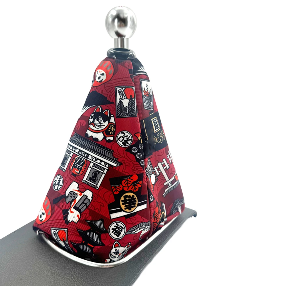 Jdm Shift Boot Japanische Kimono-Stile, Abdeckungen, Auto-Wechselhebel, Stoff, Getriebe, Griff, Ornamente für den Innenbereich, Autozubehör, Geschenk