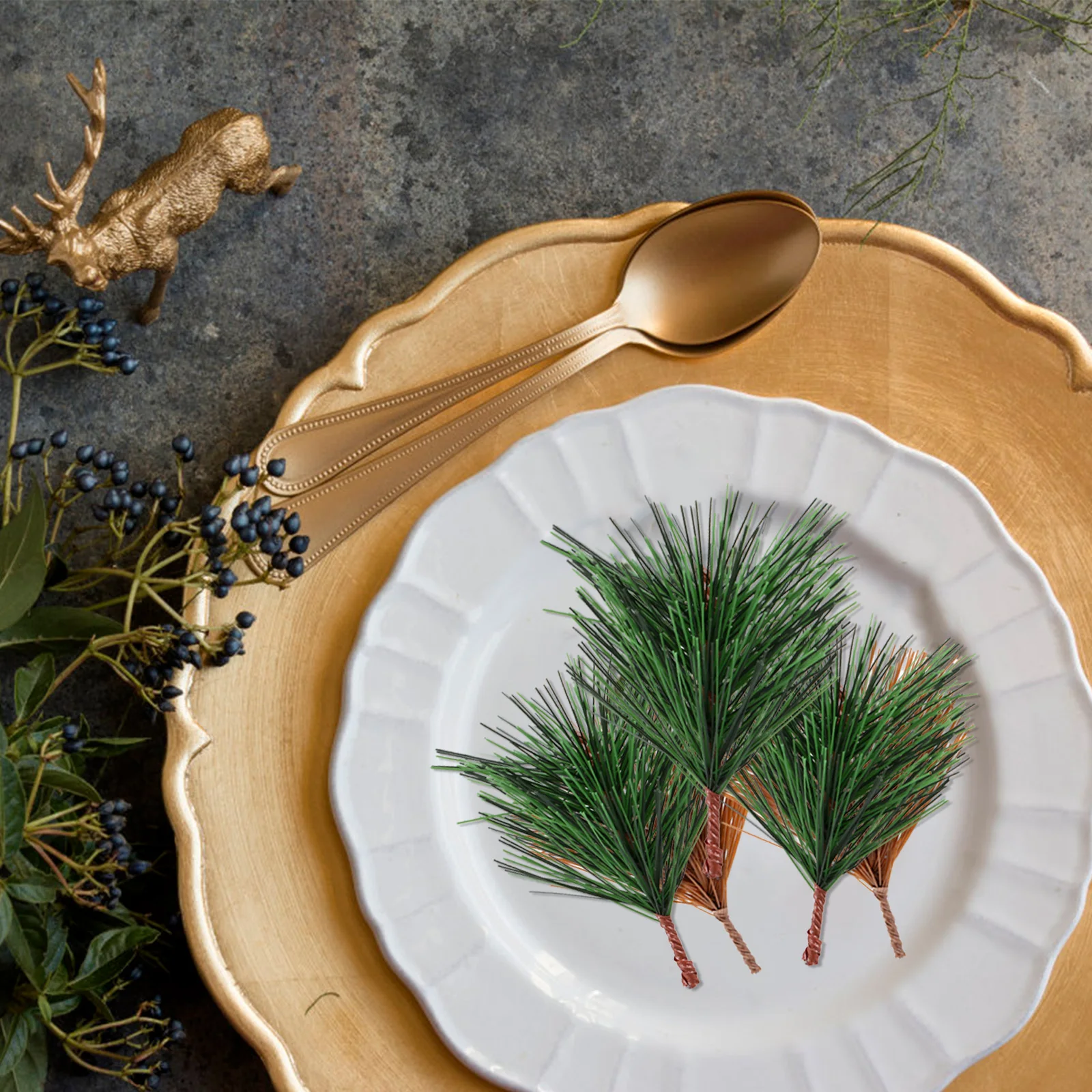 

Simulated Pine Needle Accessories Diy Crafts Garland Wreath Faux Christmas Tree