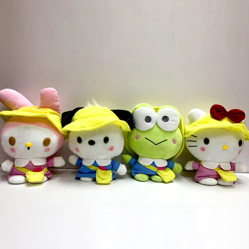 

Pochacco's New Cute Cartoon Yellow Hat Plush Hanging Accessory Series for Children and Girls' Backpacks and Accessories