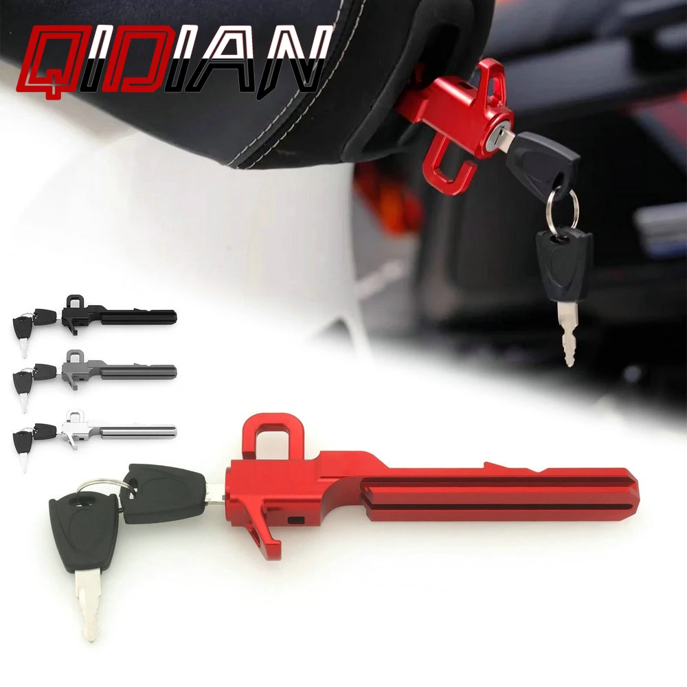 

Motorcycle Accessories Seat Luggage Hook Helmet Carrier Bag Hanger Aluminum For Vespa Sprint Primavera 150 2013 -2023 2024 2025