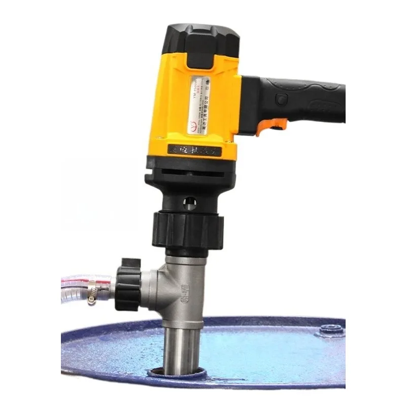 220V Portable Explosion Proof Fuel Transfer Pump, Corrosion Resistant High Flow Diesel Refueling Equipment