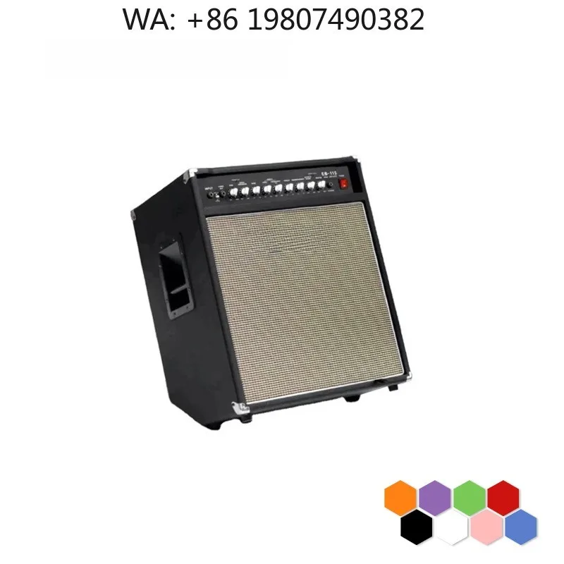 100W Lightweight Professional Bass Amplifier High Power Stage Home Audio Speaker Equipment