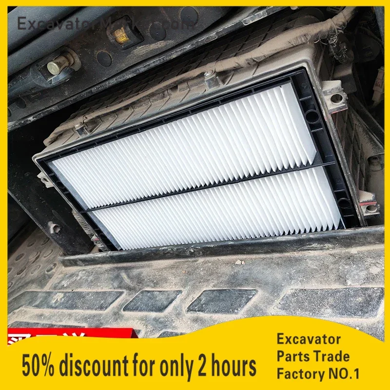 

High-quality For Excavator Accessories Sany 55-9 60-9 60-10 Air Conditioning Filter Air Conditioning Filter Element Grid