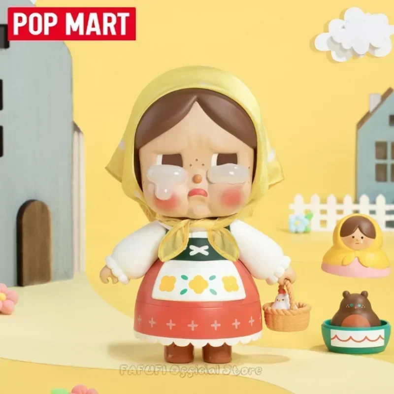 POP MART CRYBABY 'My Russian Series' Kawaii Anime Blind Box Action Figure - Surprise Mystery Doll Collection for Girls