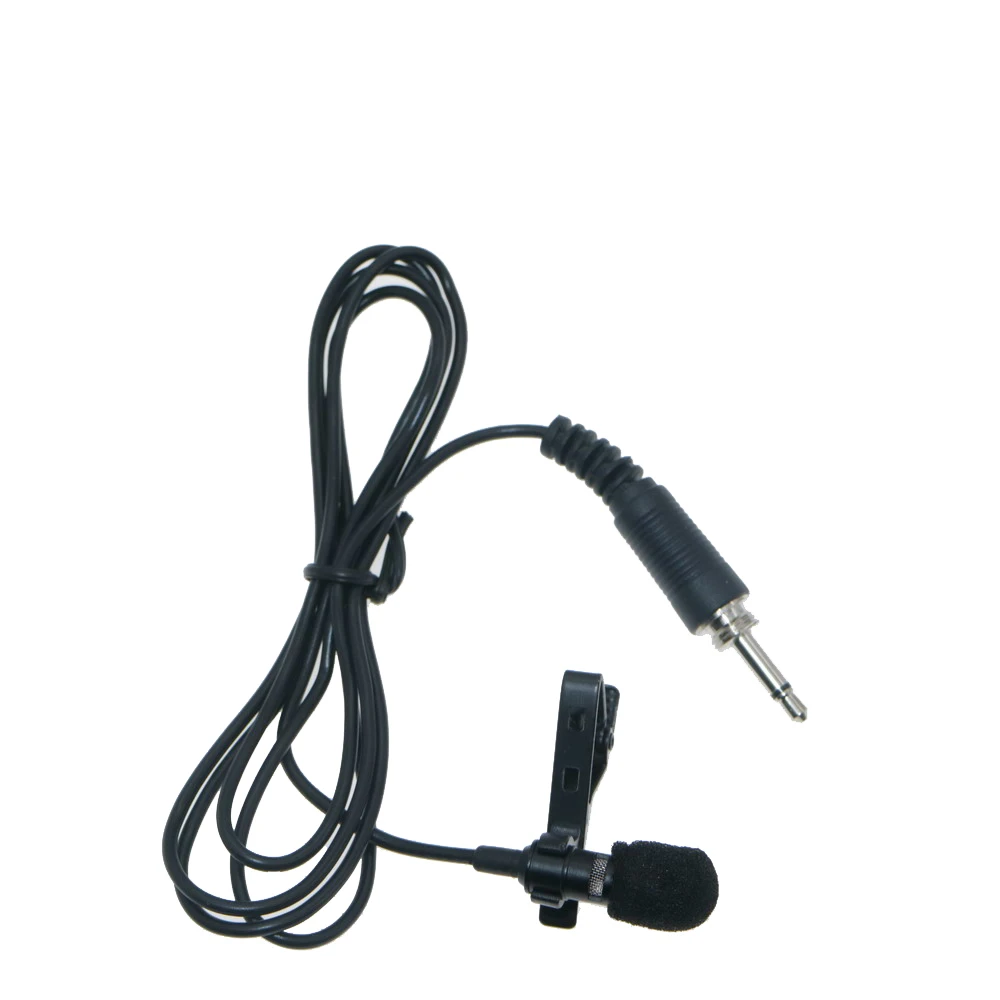 Fotografia 3: Microfone profissional de lapela, condensador cardioide, sem fio, clipe de gravata, 3.5mm, sistema de microfone