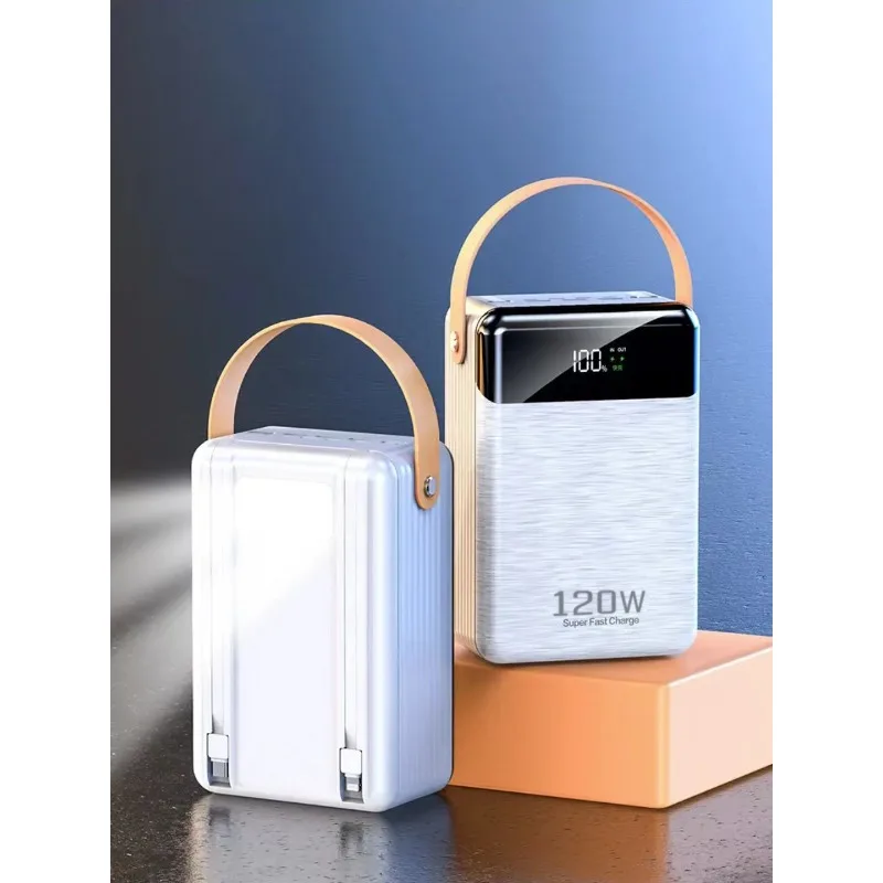 120W Fast Output Portable Power Station High Capacity Energy Storage Battery for Camping Live Streaming Travel