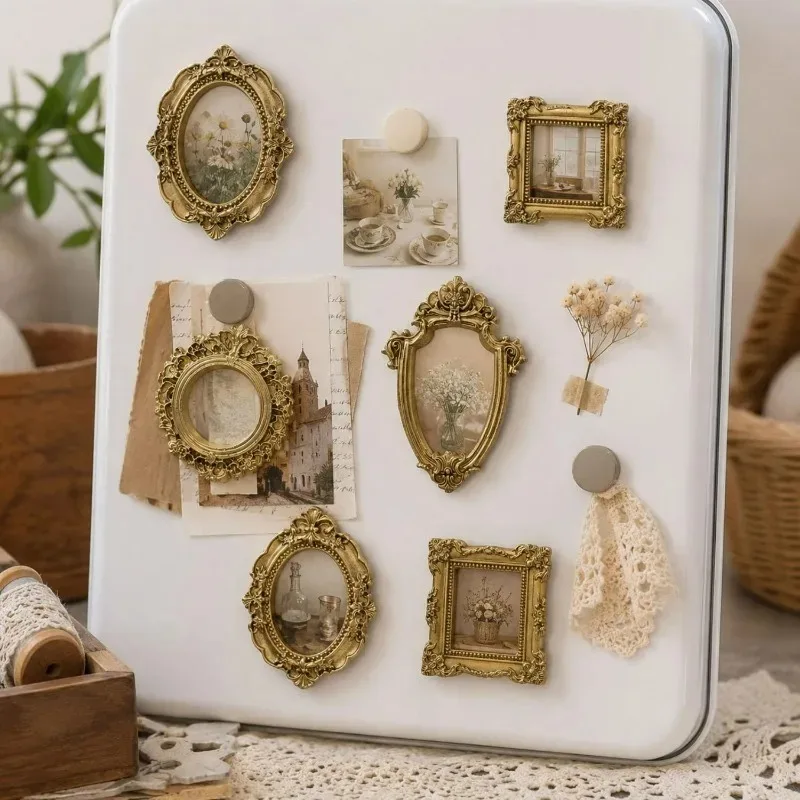 Vintage Mini Resin Picture Frames for DIY Craft