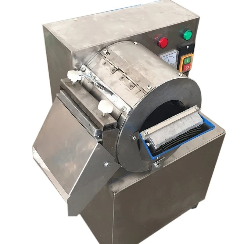 Commercial Vegetable Slicing Chopping Machine Onion Cabbage Carrot Potato Tomato Cutter Slicer Cube Potato Chip Cutting Machine