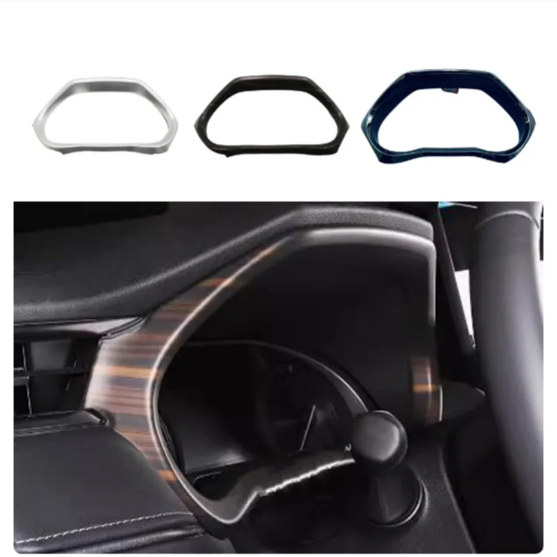 

3d sticker For Toyota Venza/harrier 2021 2022 2023 2024 Abs Car Instrument Panel Dashboard Decoration Frame Trim Interior