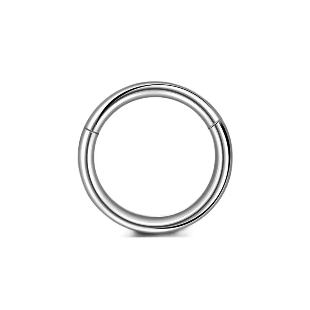 G23 Titanium Hinged Segment Rings for Piercing