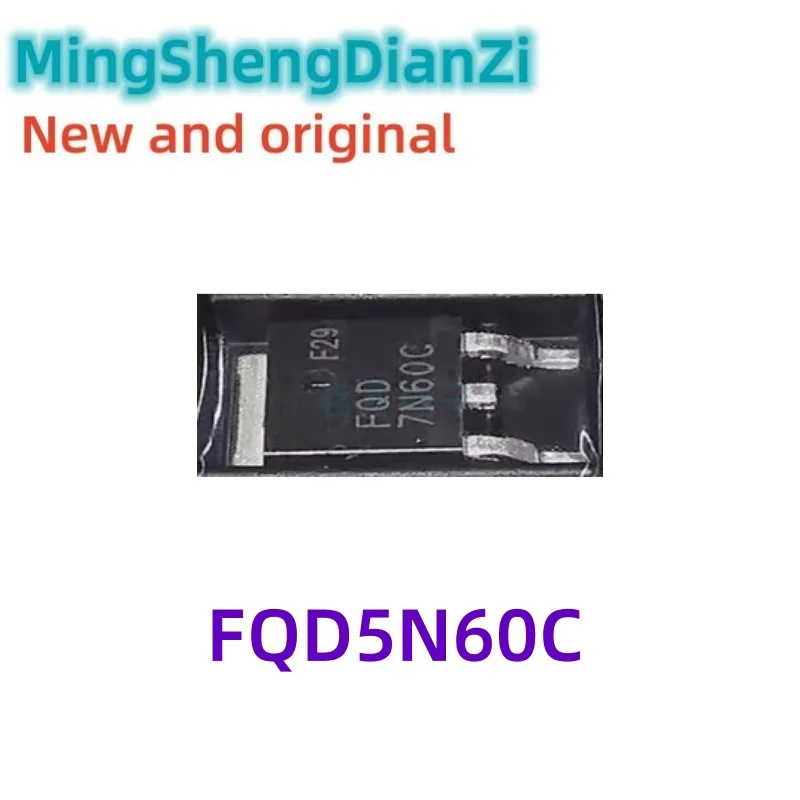 10PCS FQD5N60C TO-252 Brand new in stock