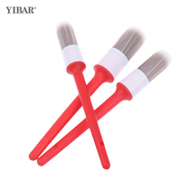 5Pcs Car Detailing Cleaning Brush Set Kit For Car Cleaning Interior Exterior Wheel Rims Automotive Clean Brushes Kit