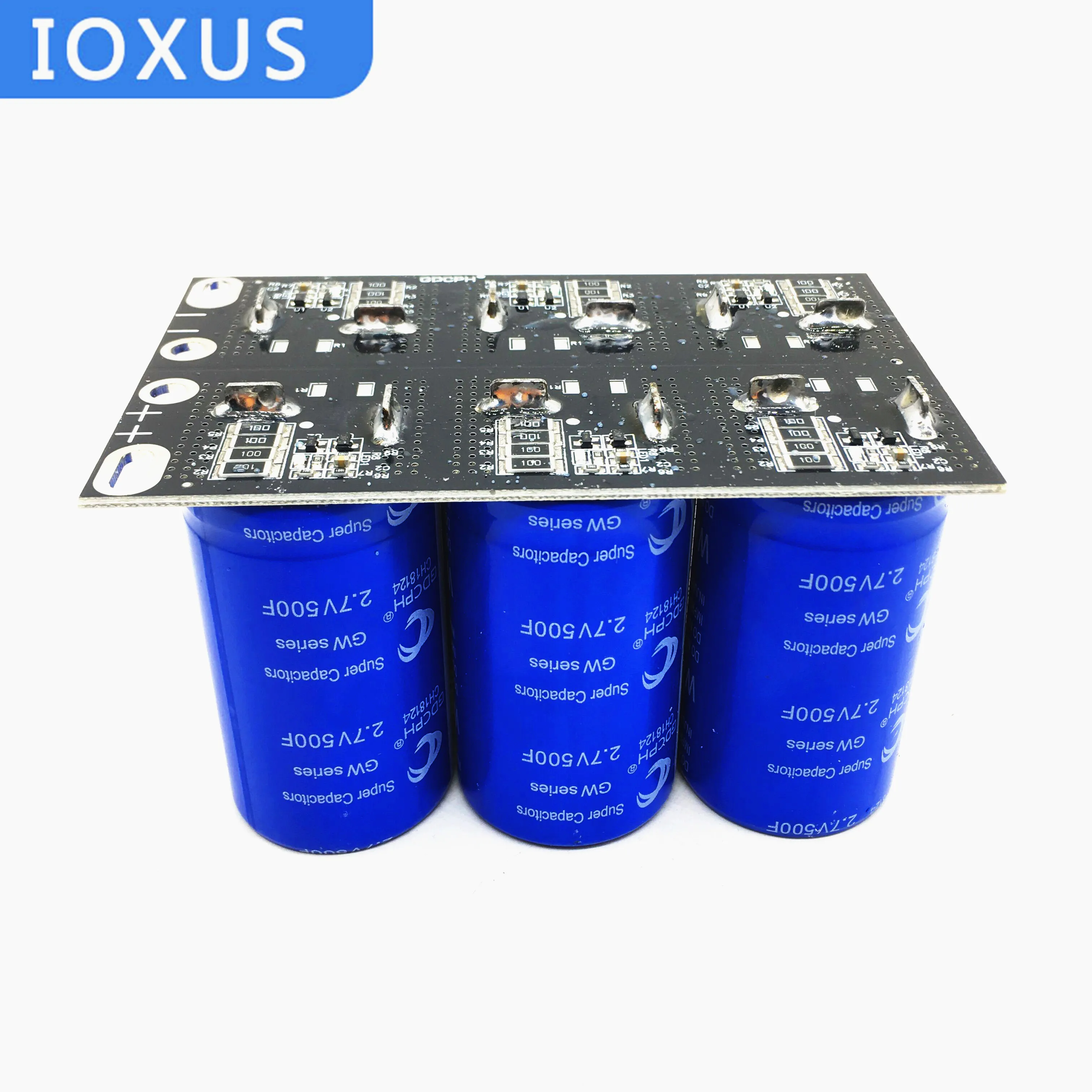 Supercapacitor 16V83F Automobile Rectifier Module 2.7V500F Super Farad Capacitor With Protecting Plate Ultracapacitor