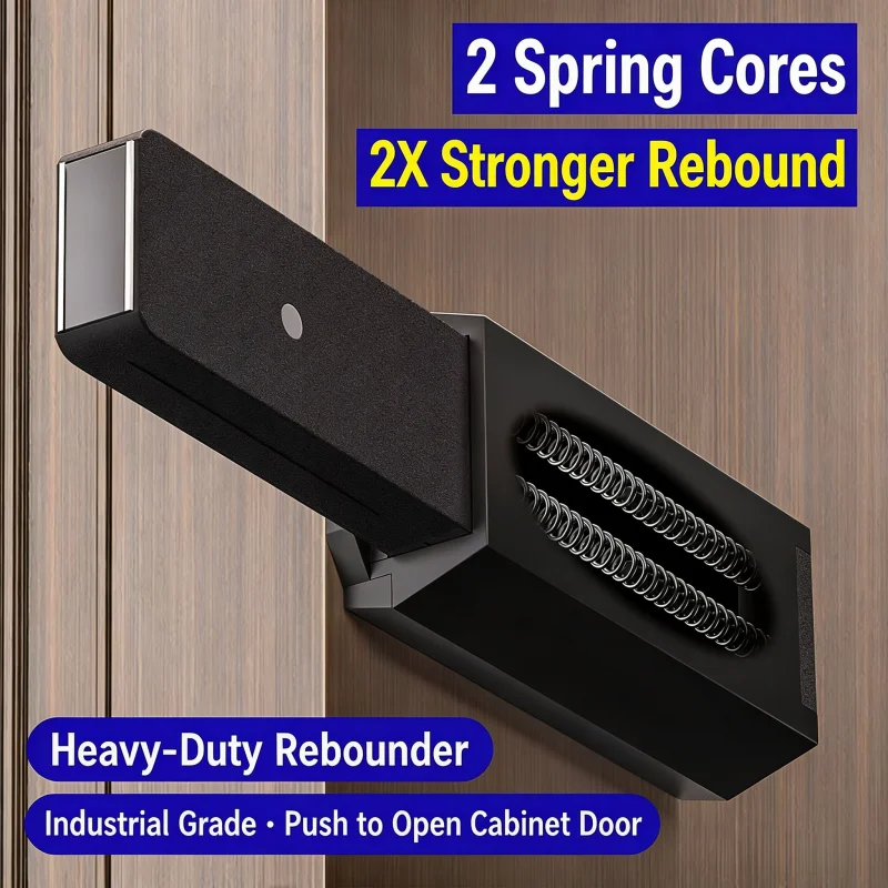 Invisible Door Push Release Latch, Strong Magnet Touch Opener for Heavy Cabinet, Fire Door, Stone & Tile Hidden Door