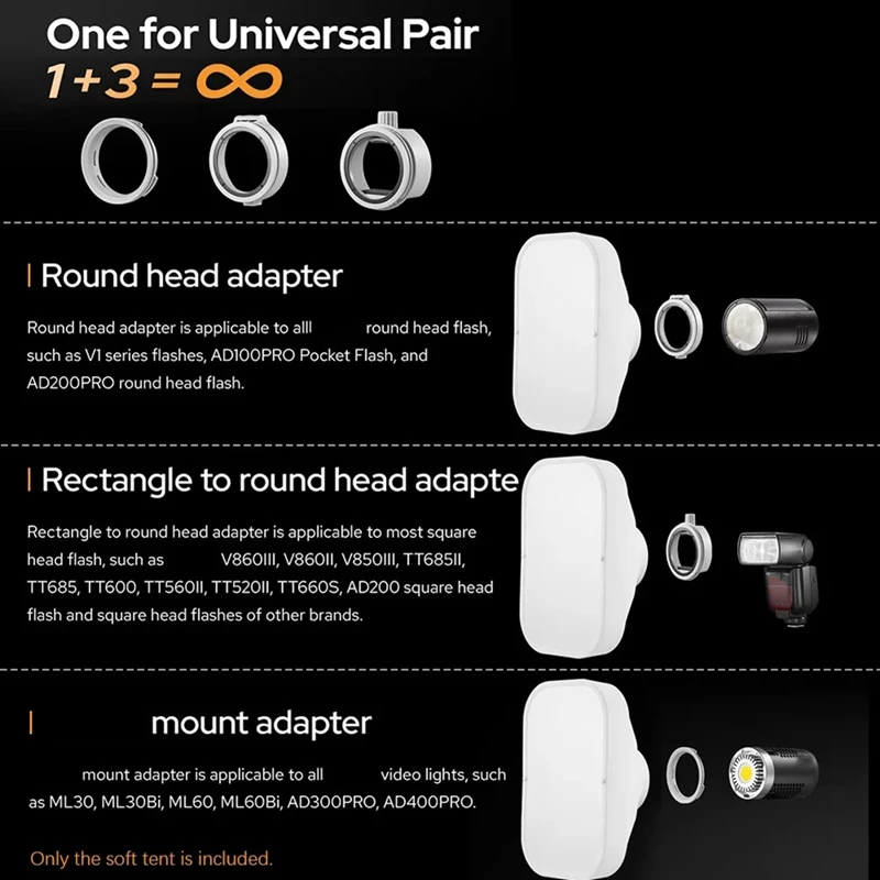 AT02-ML-CS1625 Faltreflektorformen Licht
