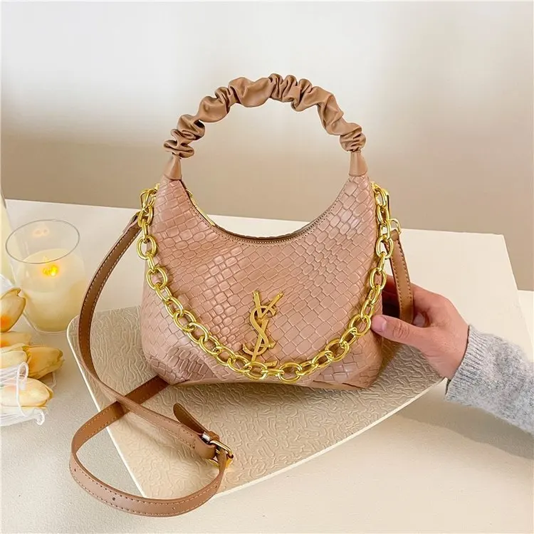 

Женская сумка через плечо Artisanal 2022, трансформируемая сумка через плечо Seoul-Chic из гальки, нишевая шикарная многосценная сумка через плечо и сумка Essentials
