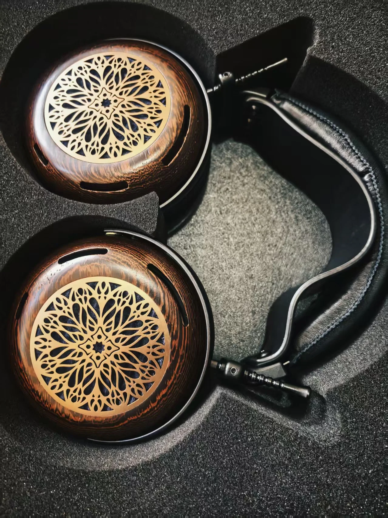 Geeky DREAM-OH sobre la oreja tamaño completo magnético plano Atrium espalda abierta Monitor de música HiFi estudio audiófilos auriculares/ZMF Caldera