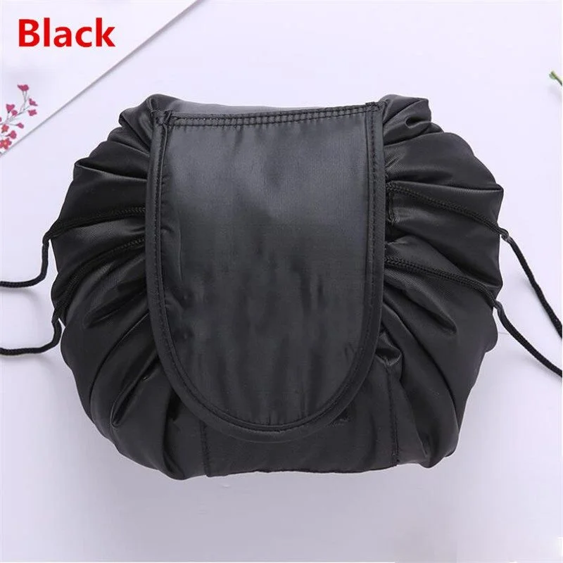 Women Drawstring Cosmetic Bag Travel Makeup Organizer Storage Bag