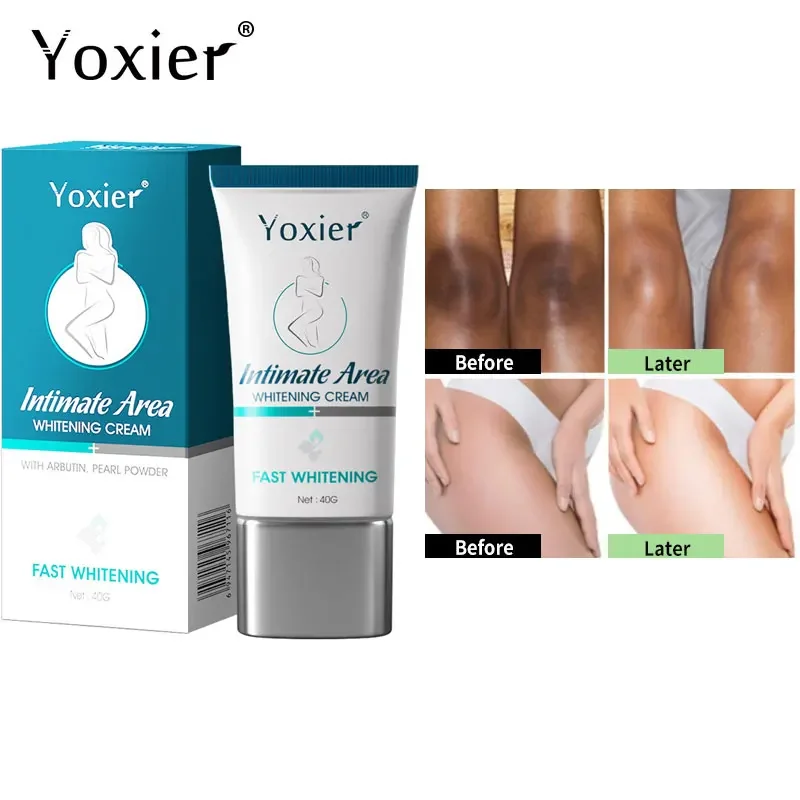 

Brighten Intimate Area Whitening Cream Improve Underarms Knees Inner Thighs Buttocks Dark Spots Even Skin Tone Body Care 40g