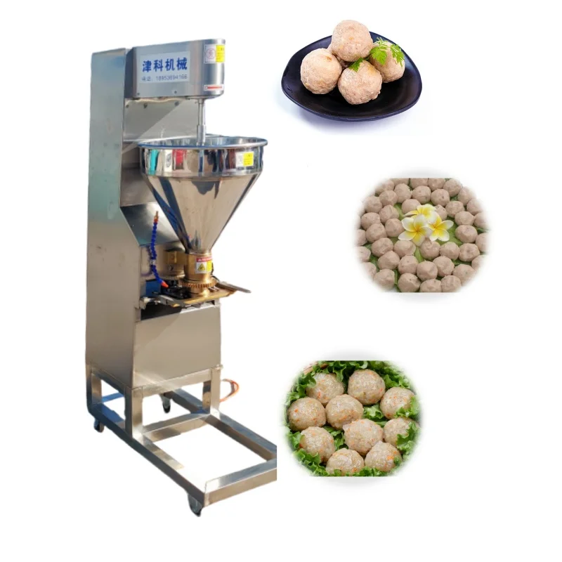 High Efficiency Commercial Automatic Meatball Maker Multifunctional Machine For Meat Fish Squid Shrimp Balls Forming