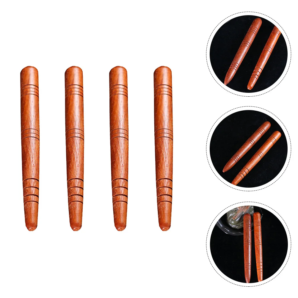 

4Pcs Acupressure Pen Premium Wood Massage Stick for Body Relaxation and Pain Relief Self-Massage Tool Portable Compact Design