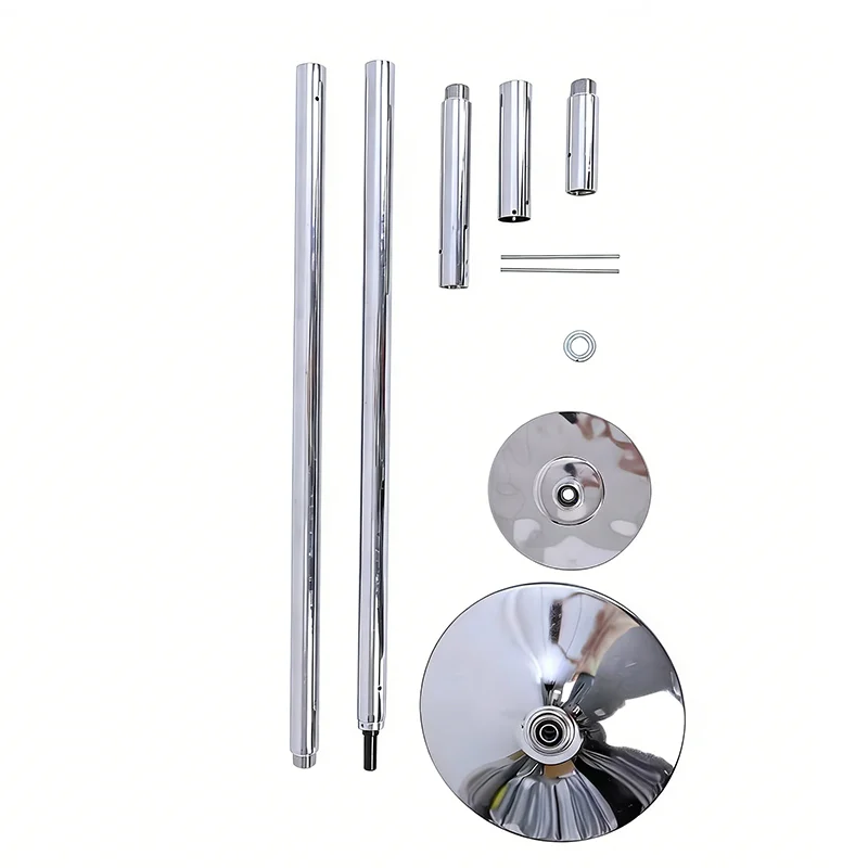 

Height Adjustable Detachable Professional Dance Pole Set for Home Yoga and Dance Clubspromote sales