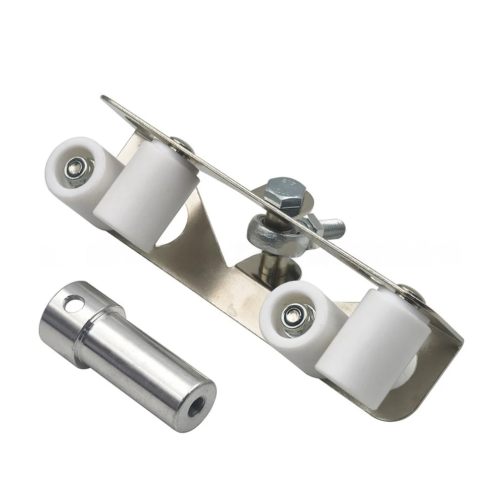 

Dual Roller Corner Tool Compatible with Extension Poles for Efficient Drywall Inside Corner Finishing with Adjustable Angles