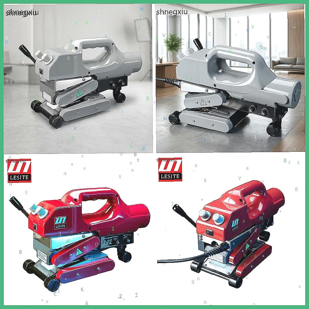 

LESITE LST800D HDPE/PVC Geomembrane Welding Machine, Hot Wedge Welder for Pond Liner & Plastic Sheet Repair