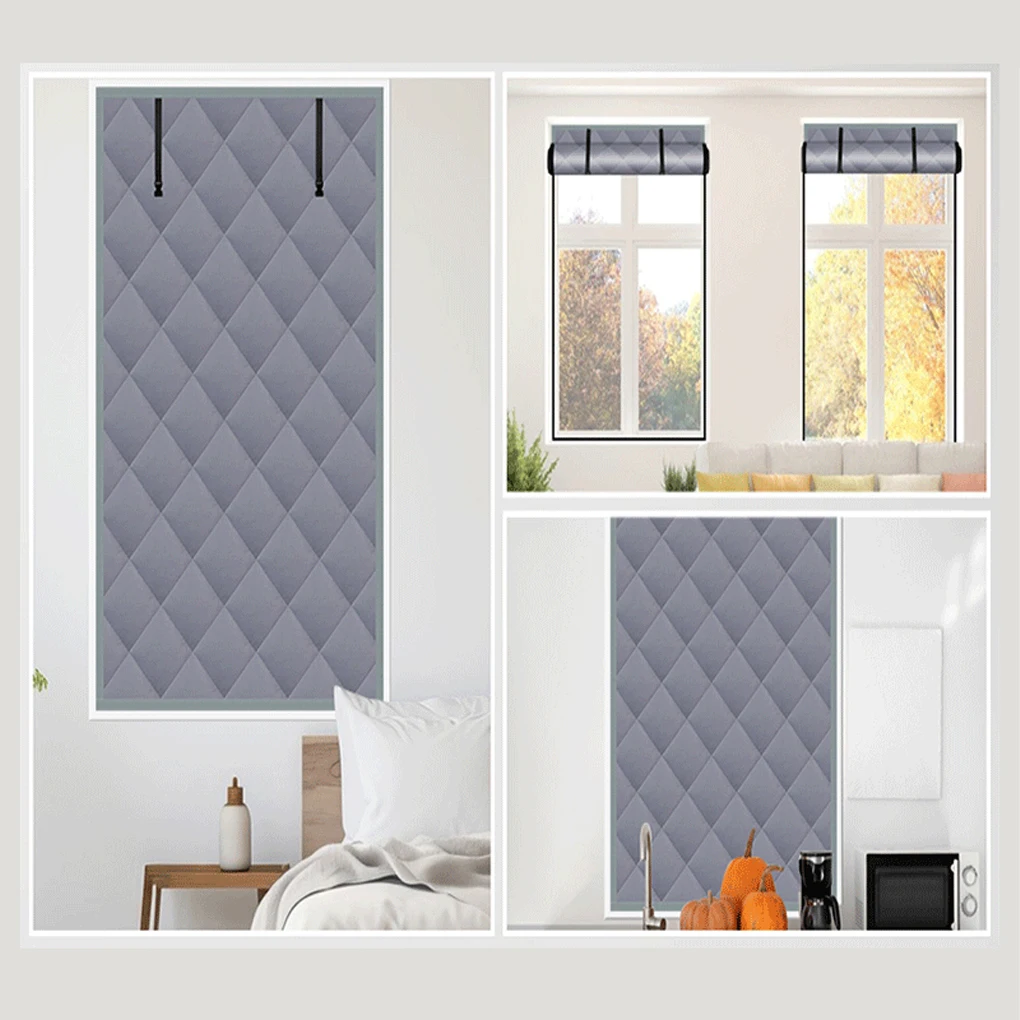 New Windproof Thermal Insulated Window Cover – Protects Against Harsh Winter Waterproof Window Insulation For Winter