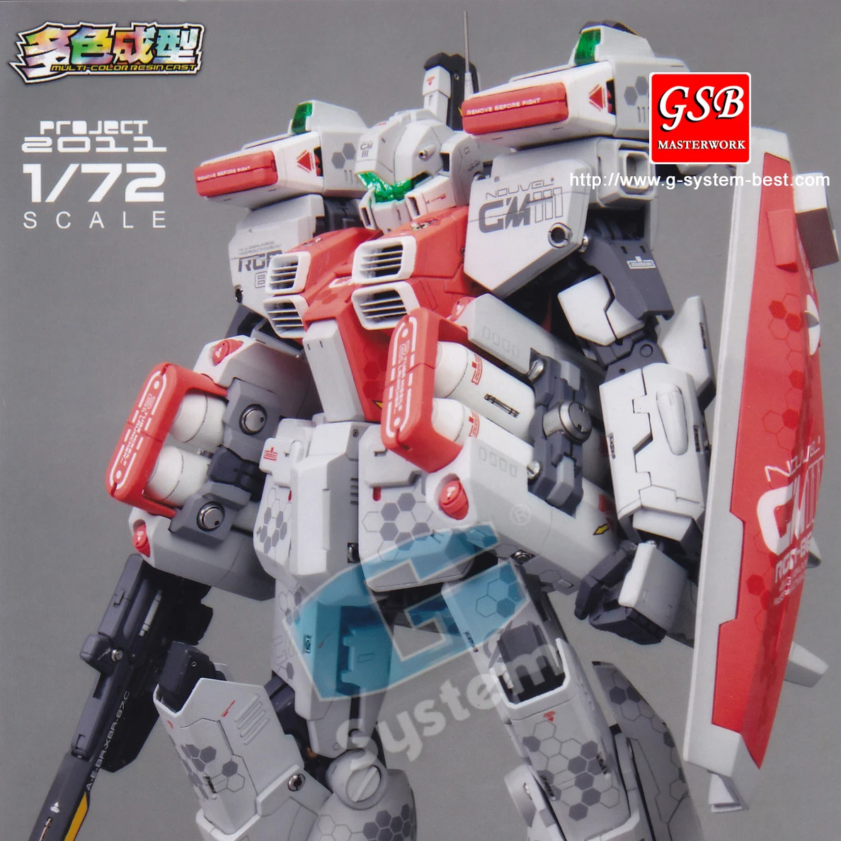 

In Stock 1/ 72 Scale RGM-86R GM III