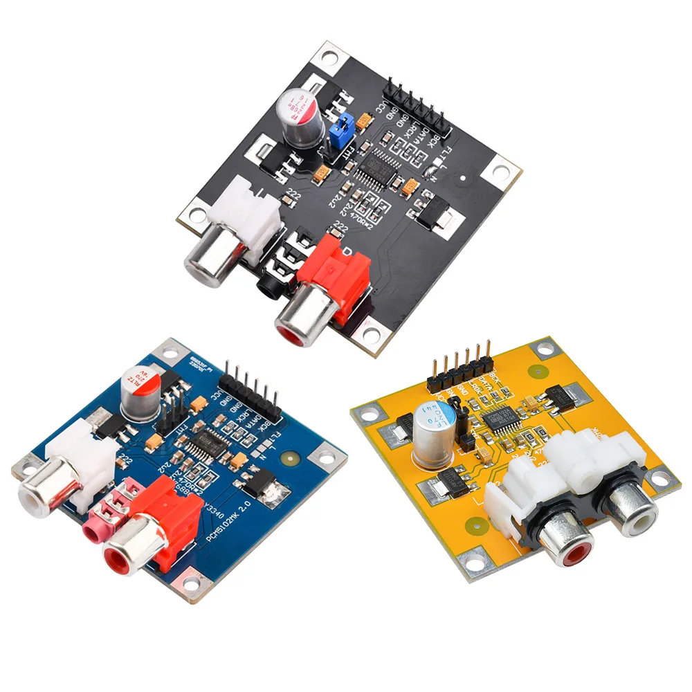 PCM5102 DAC Decoder I2S Player Assembled Board 32Bit 384K Beyond ES9023 PCM1794 Decoder Board Module For Raspberry Pi