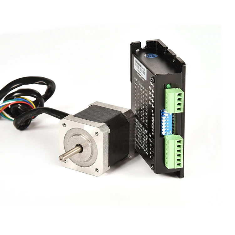 2PCS EMTECH Nema 17 0.3Nm 2-Phase 42*42mm Hybrid CNC Stepper Motor Kit With Driver For CNC Applications
