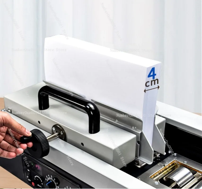 WD Automatic Desktop Perfect Binder Binding Machine for Book Photo Album