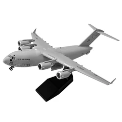 Metal Diecast Airplane Model for Children, Toy Gift, Escala 1:200, US, C-17, C17, Globemaster III, Estratégia, Aviões de Transporte