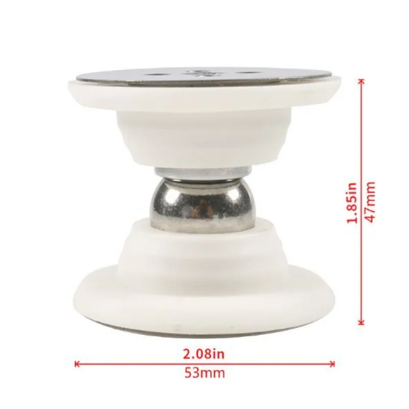 ISURE MARINE Silicone Door Stopper Short White Black Toilet Door Stopper Door Retainer Suitable For RV Camping Vehicles