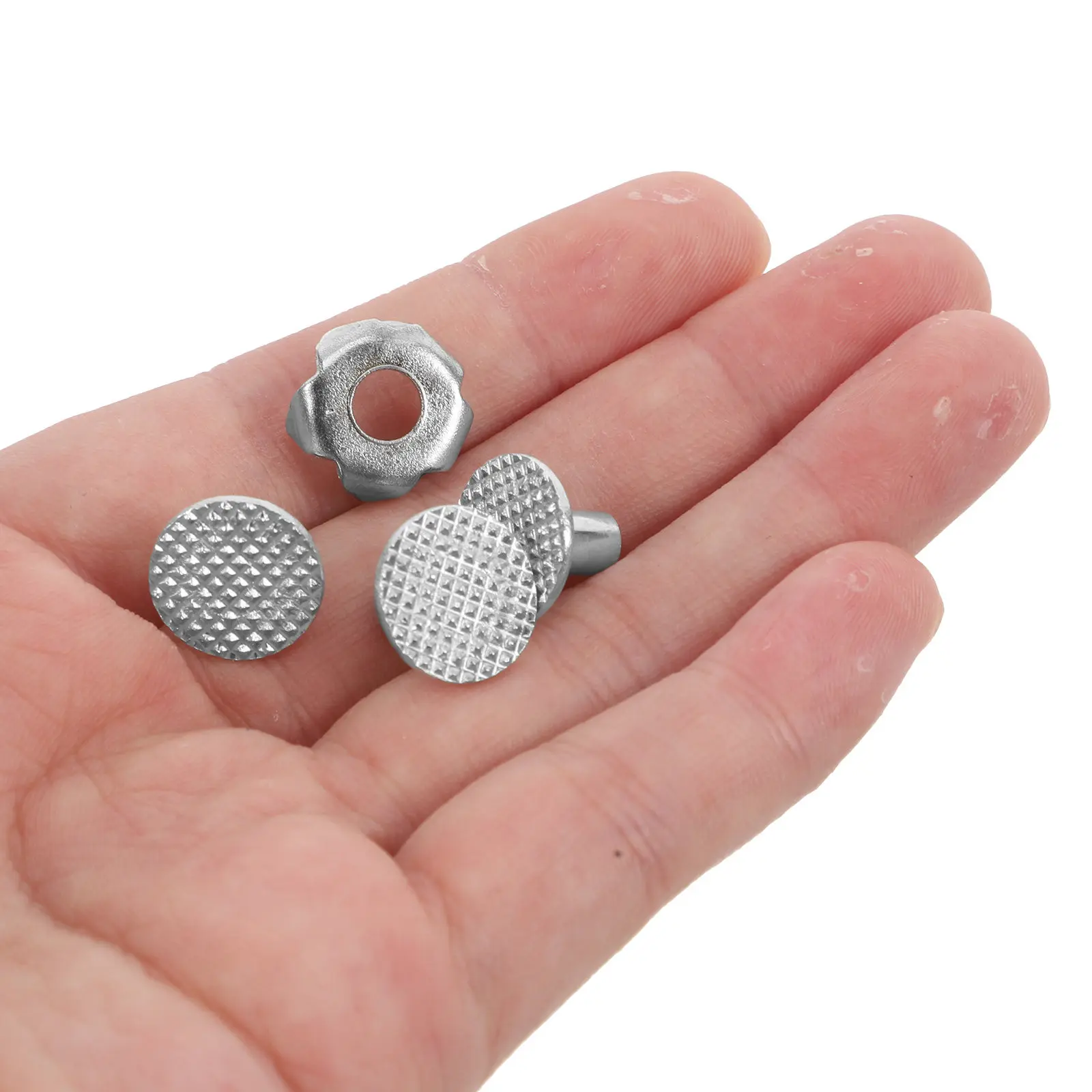 50Pcs Ice Gripper Shoe Spikes High Strength Steel Anti Slip Replacement Studs for Snow Ice Hiking Running Outdoor Safety
