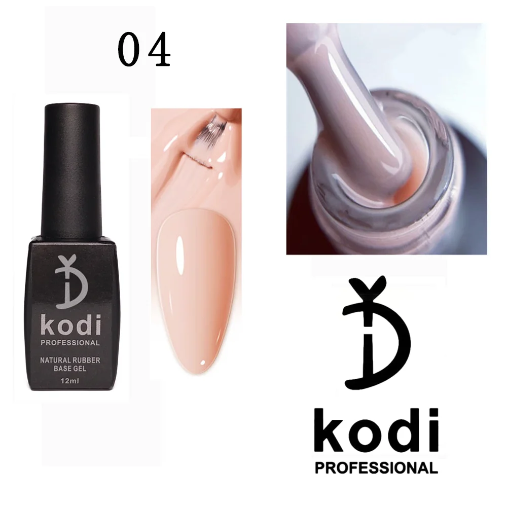 YD KODI PROFESSIONAL Nude Color Base 04 Jelly Gel Polish 12 ml UV Semi Permanente Vernis Vernis Franse manicure Top Base