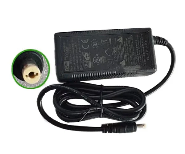 Power Adapter 24V 2A, Barrel 5.5/2.1mm, 2-Prong, GM51-240200-D