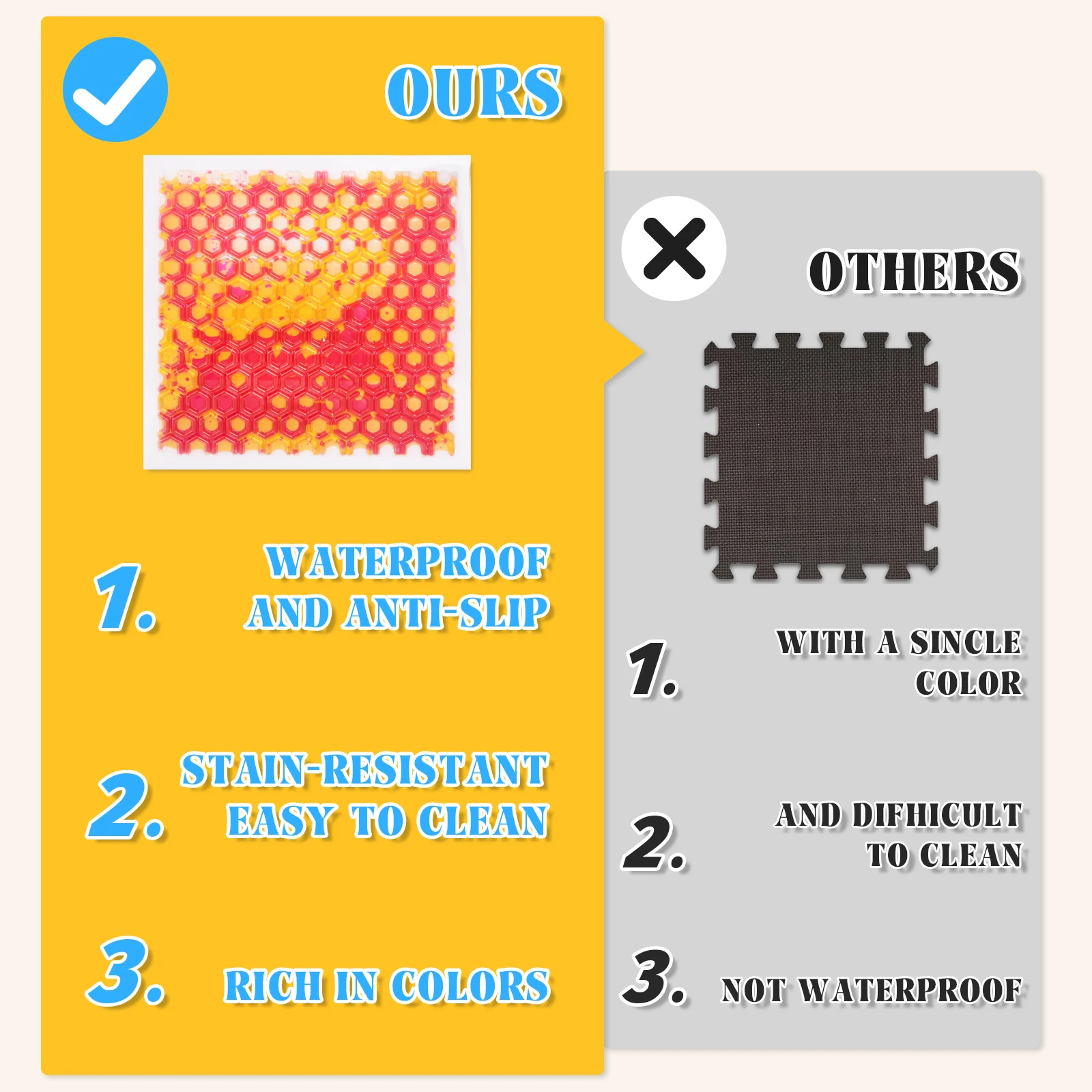 Touch What You See: Visual Sensory Toys Connect Kids to Tactile Fun on Sensory Mat