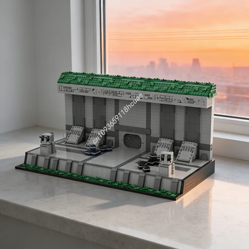 

1579pcs MOC Star Battle Tantis Diorama Model Building Blocks Architecture DIY Idea Creative Toys Education Christmas Gift Brick