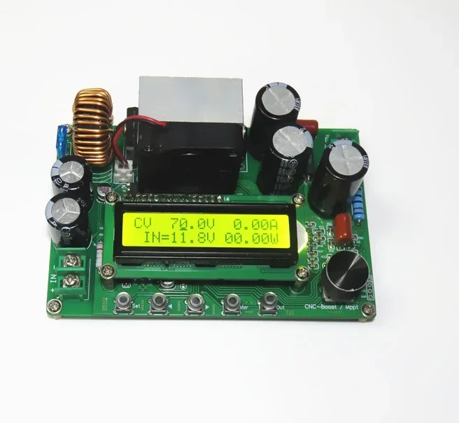 DC-DC NC CV CC Booster Module CNC Boost 12V~120V 0-15A Adjustable MPPTConstant Voltage Current Module