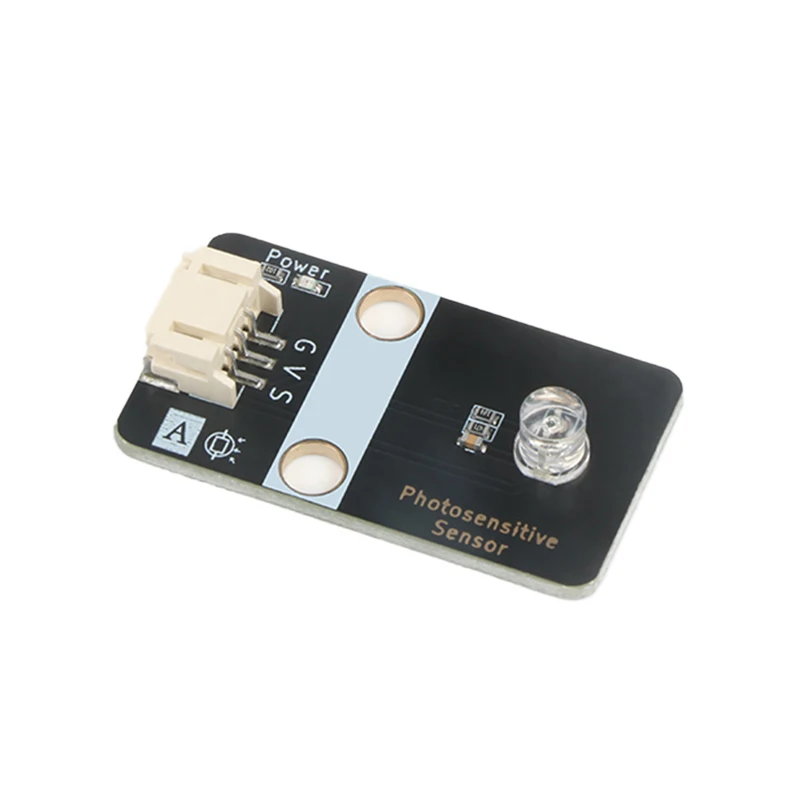 Módulo sensor fotorresistor, sensor de detección de luz fotoeléctrico de brillo, detección fotométrica compatible con Lego