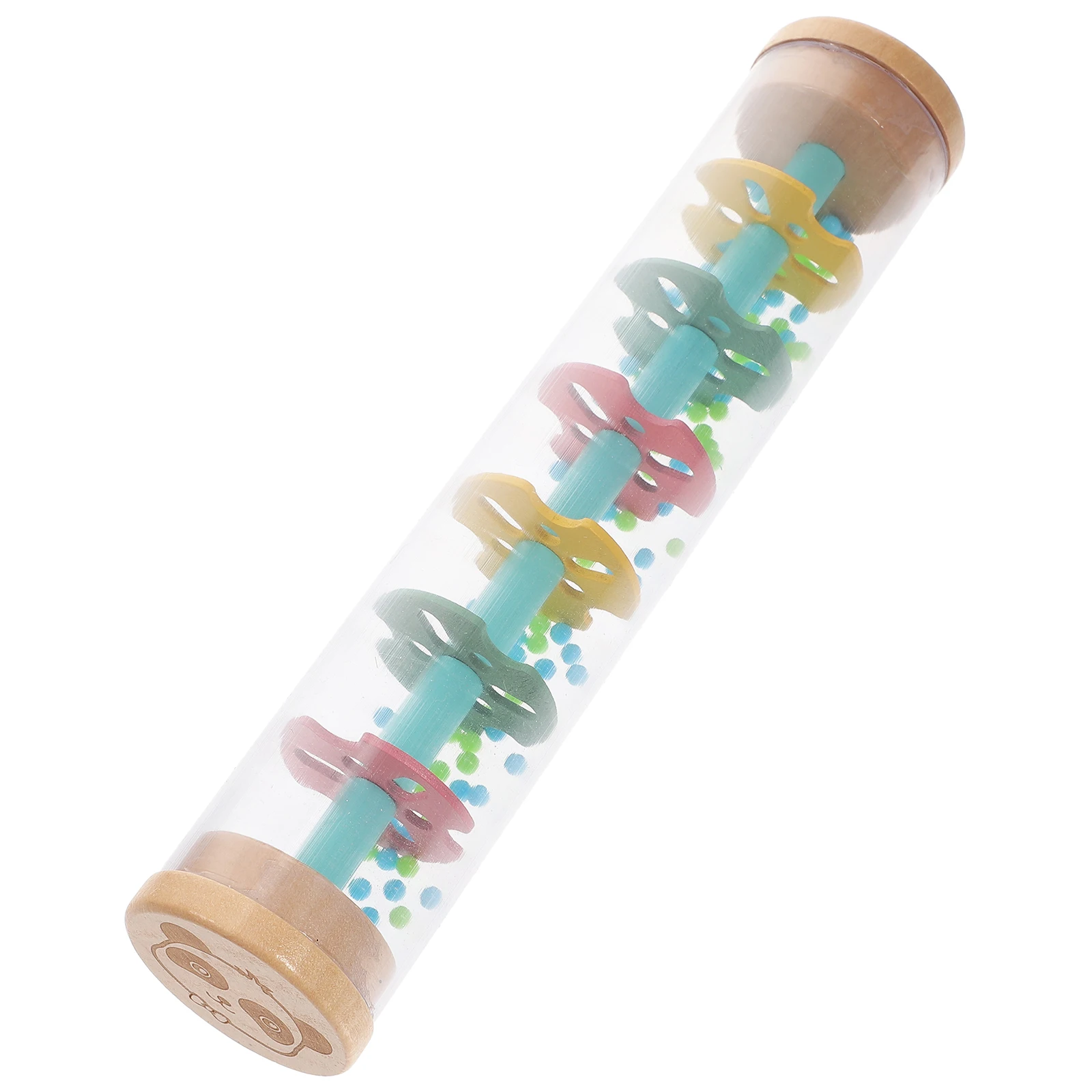 

1pc Rainphone Kids Musical Toys Educational Instrument Rain Sound Toy Puzzle Early Learning Transparent Stick Music
