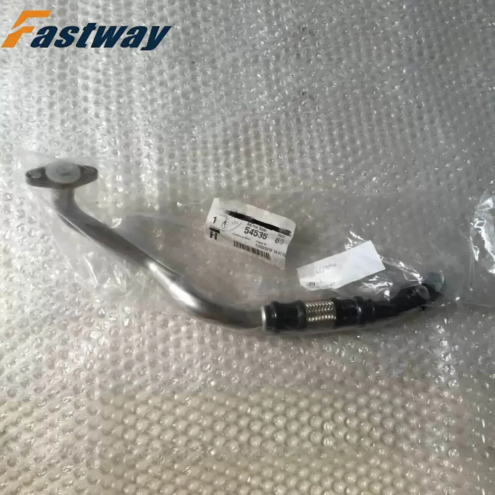 Left Right Turbocharger Return Oil Line For Bentley Continental GT GTC Flying Spur 07C145735B 07C145736B 07C145735A