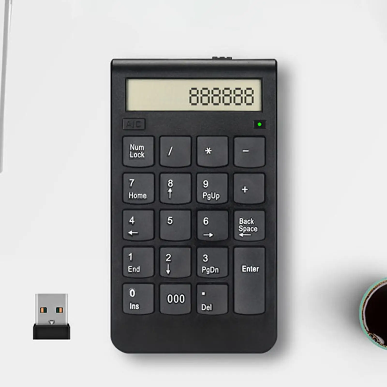 

Mechanical Numeric Keypad Rechargeable Financial Accounting Portable Keyboard Extensions