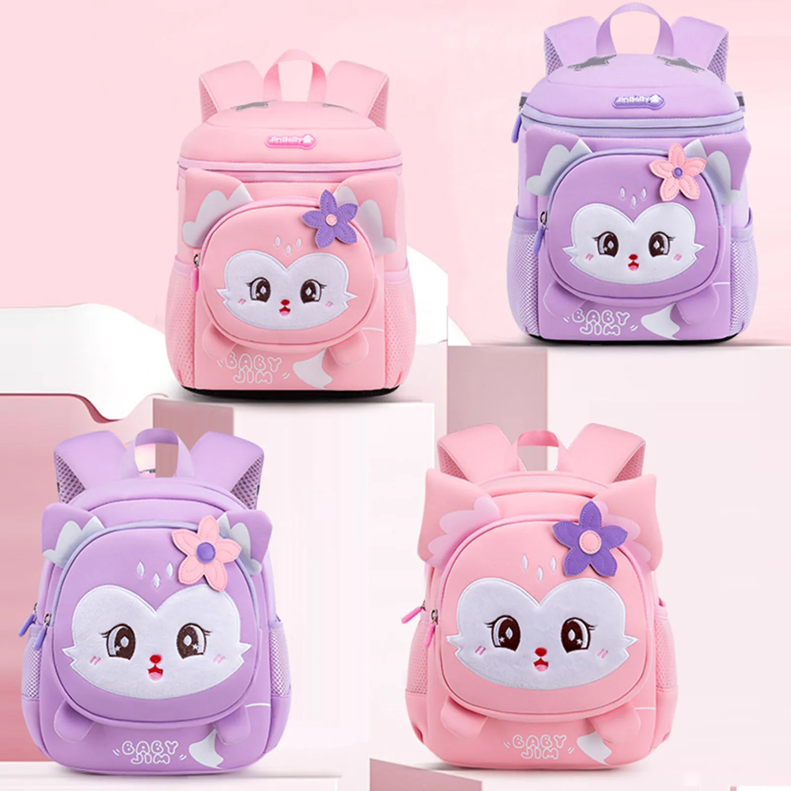 

Kindergarten Mini Preschool School Panda Travel Cartoon Bags Kids Cute Toddler Children Backpacks Children Backpack Anti-lost