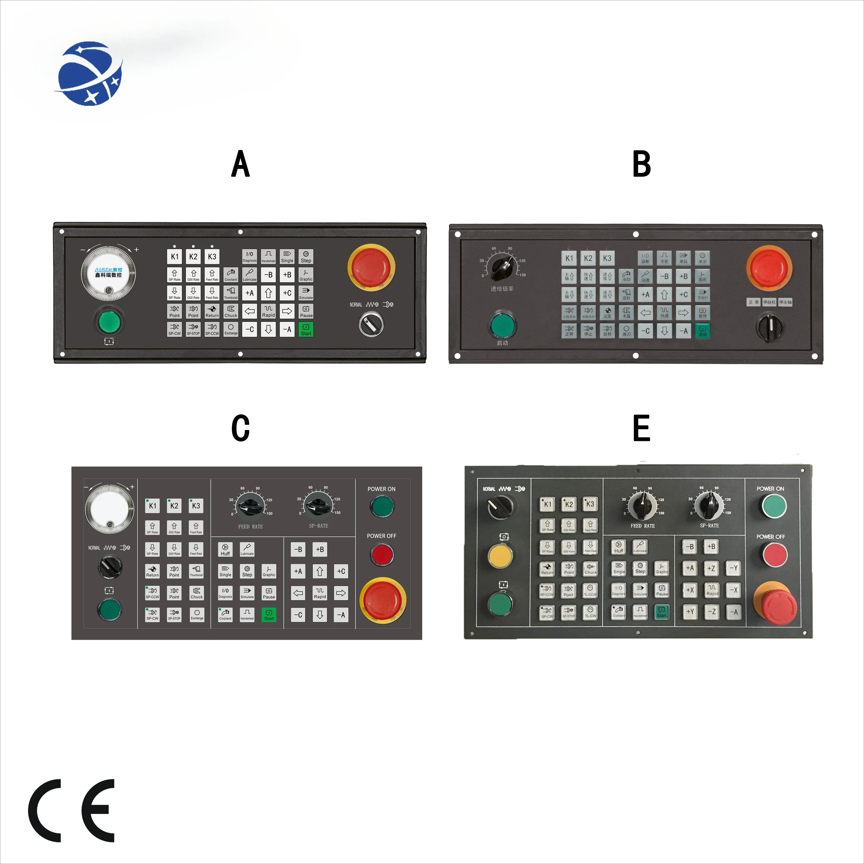 NEWKer 3 axis  retrofit cnc controller system with the best quality similar fanuc controls