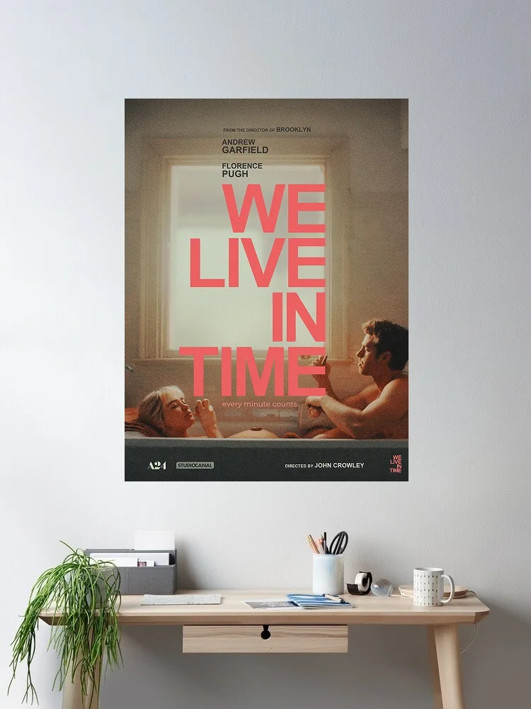 

We Live in Time Movie Art Print Canvas Poster, Living Room Decor, Home Wall Picture