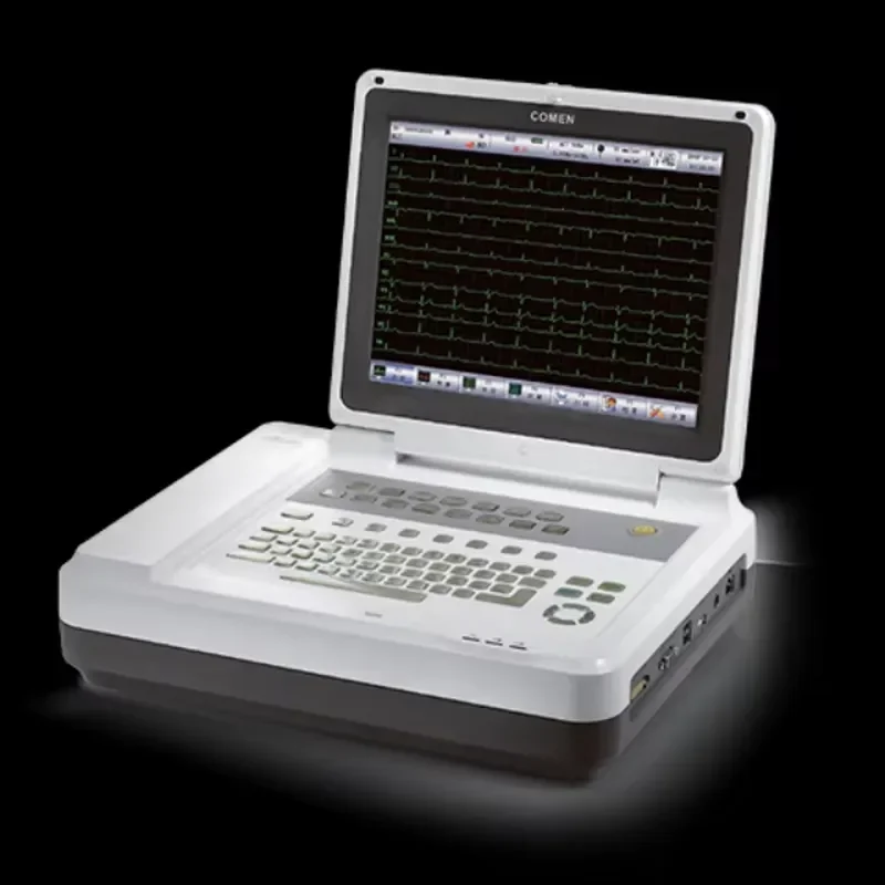 CRW12.1 Inch Color LCD Touch Screen 12-channel Electrocardiograph Portable Machine Comen CM1200